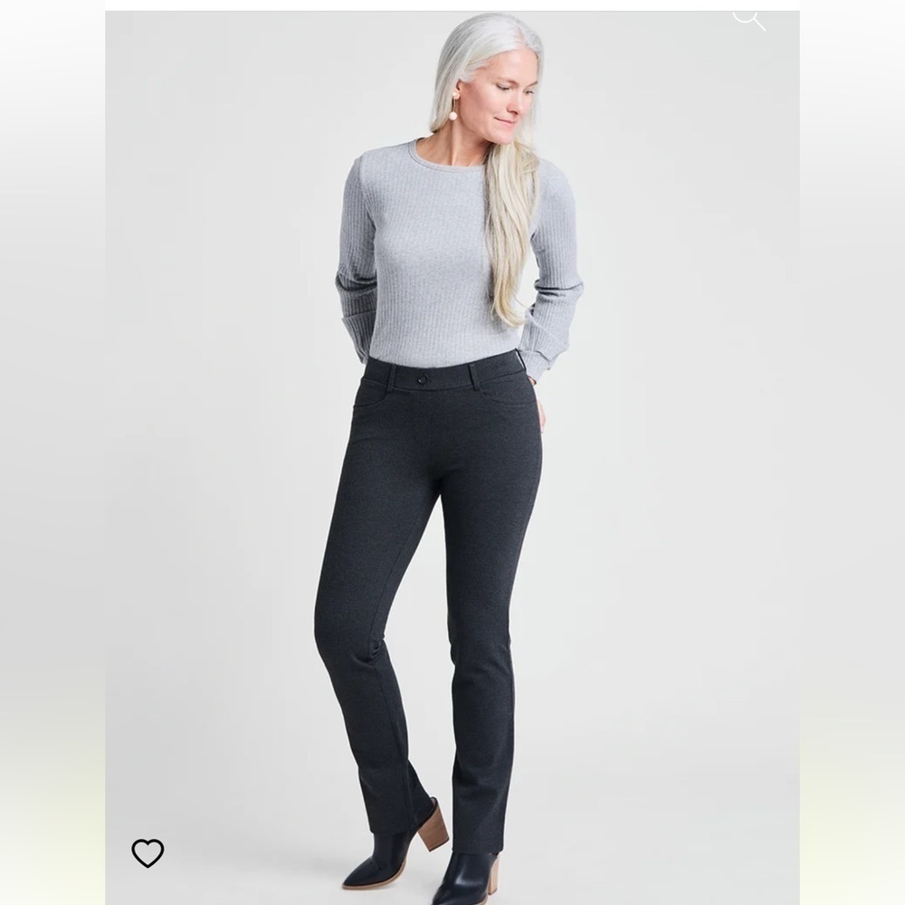 Beta brand Straight-Leg | 7-Pocket Dress Pant Yoga Pants